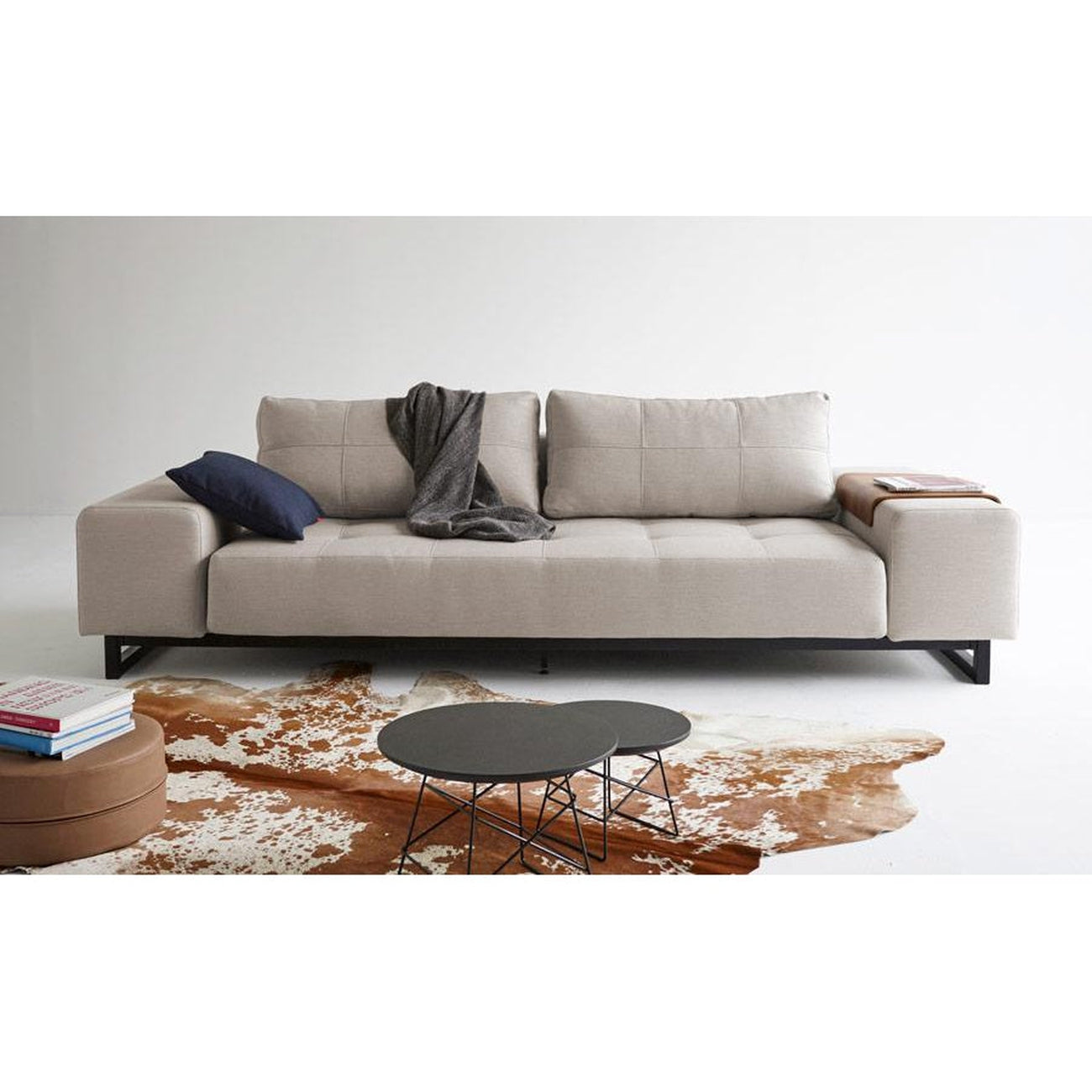 Grand D.E.L sofa BLACK WOOD (QUEEN)-Innovation Living-INNO-94-748190527-3-SofasMixed Dance Natural-10-France and Son