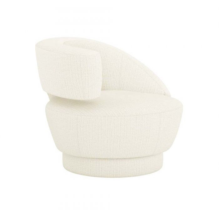 Arabella Swivel Chair-Interlude-INTER-198015-57-Lounge ChairsDune-Left-2-France and Son