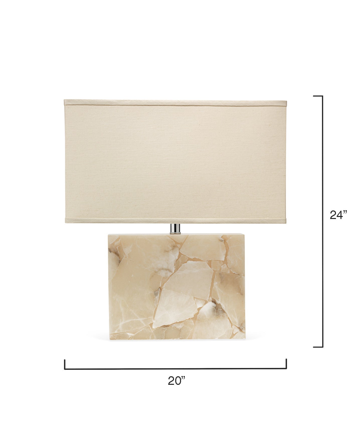 Borealis Table Lamp - Large-Jamie Young-JAMIEYO-9BORELGTLAL-Table Lamps-4-France and Son