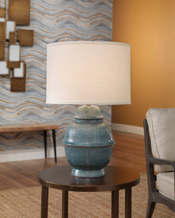 Kaya Table Lamp-Jamie Young-JAMIEYO-9KAYABLD71CL-Table Lamps-2-France and Son