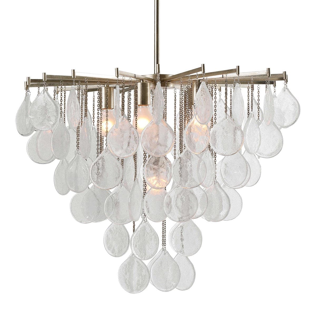 Uttermost Goccia 6 Light Tear Drop Glass Pendant-Uttermost-UTTM-21544-Pendants-1-France and Son