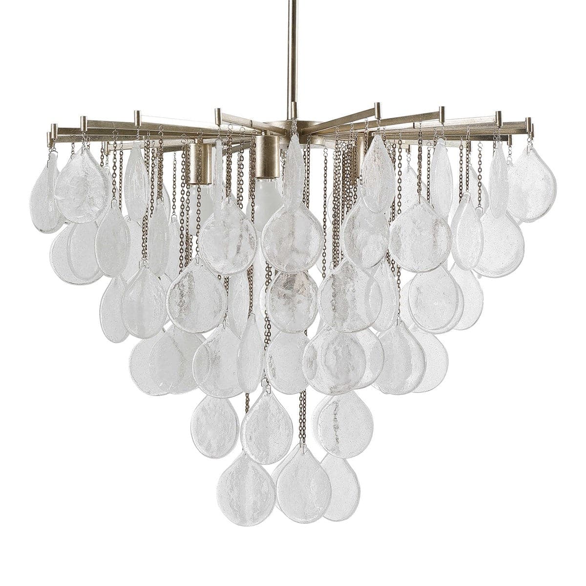 Uttermost Goccia 6 Light Tear Drop Glass Pendant-Uttermost-UTTM-21544-Pendants-3-France and Son