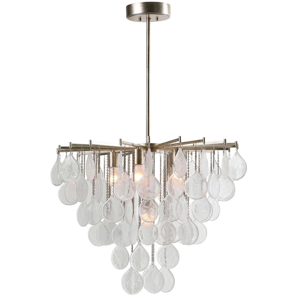 Uttermost Goccia 6 Light Tear Drop Glass Pendant-Uttermost-UTTM-21544-Pendants-4-France and Son