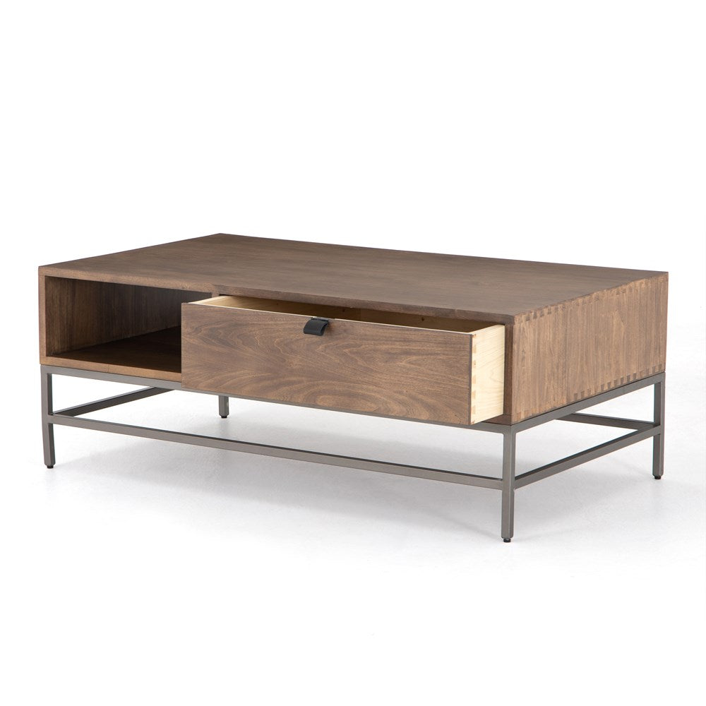 Trey Coffee Table-Four Hands-FH-223051-001-Coffee TablesAuburn Poplar-Black-4-France and Son
