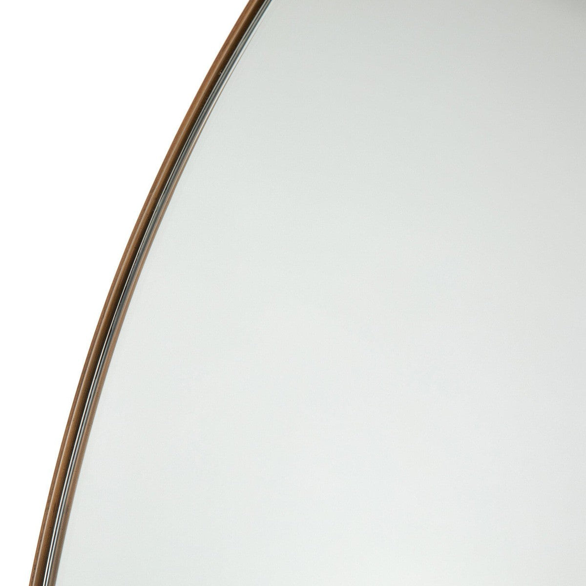 Georgina Floor Mirror - Polished Brass