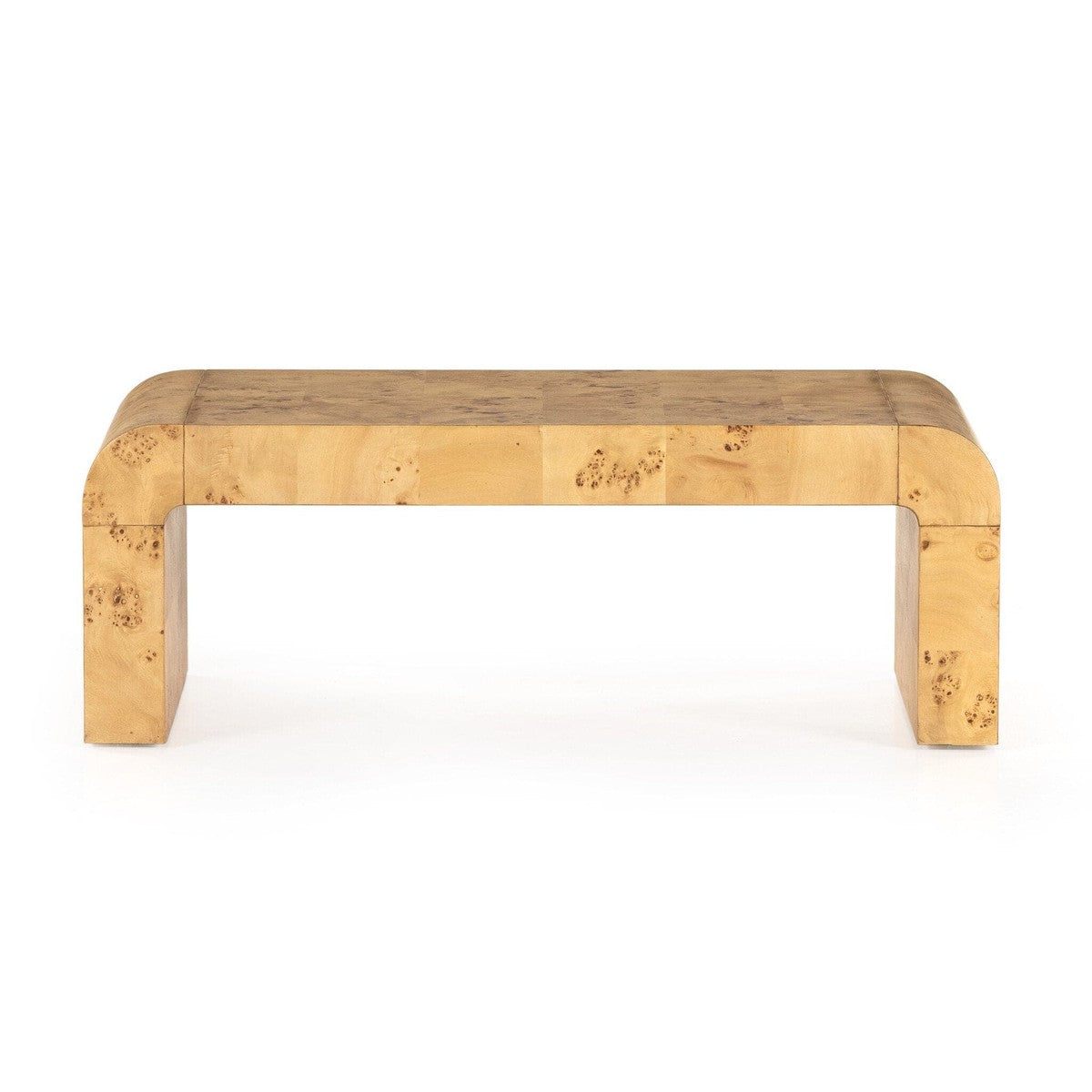 Jenson Coffee Table - Natural Poplar Burl Veneer