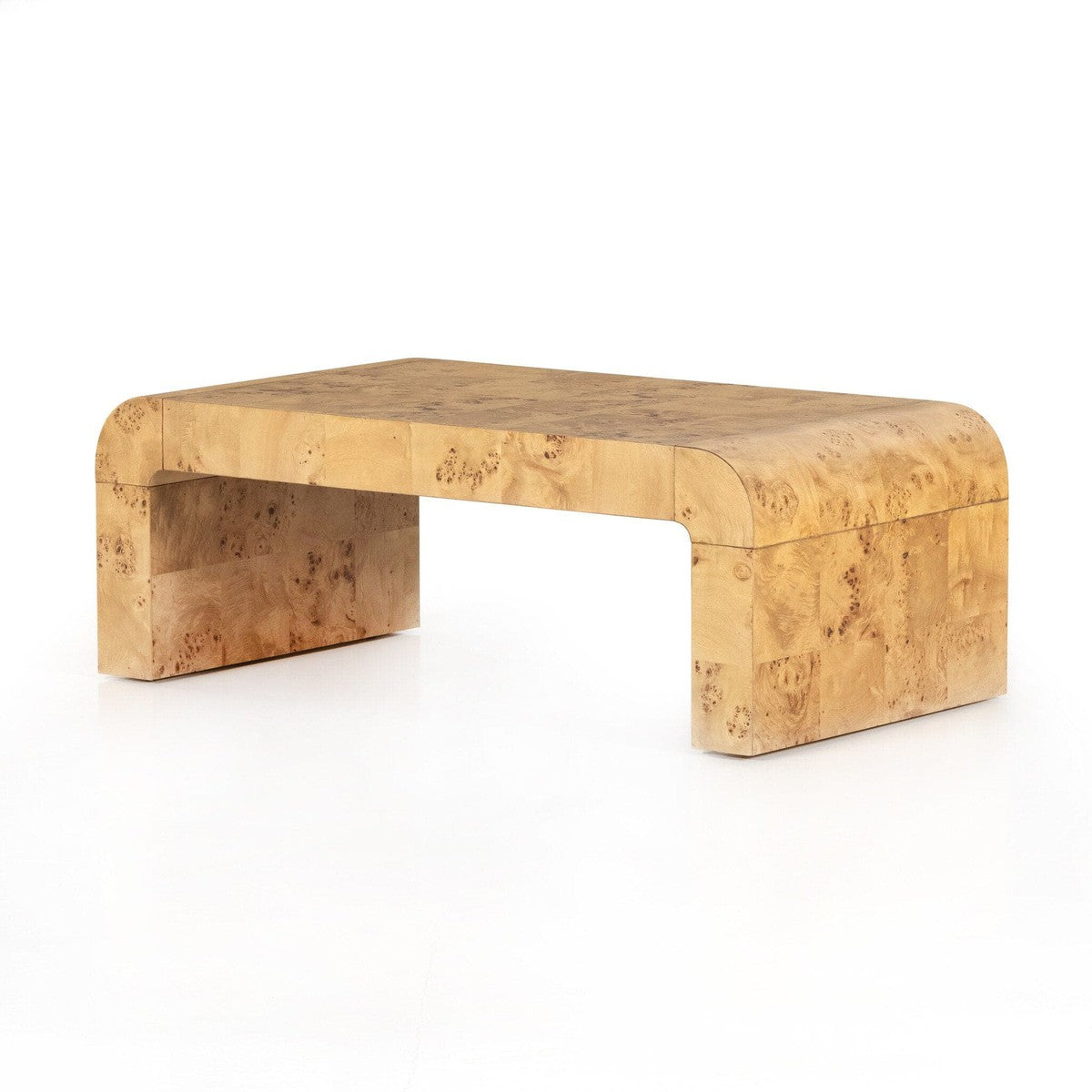 Jenson Coffee Table - Natural Poplar Burl Veneer