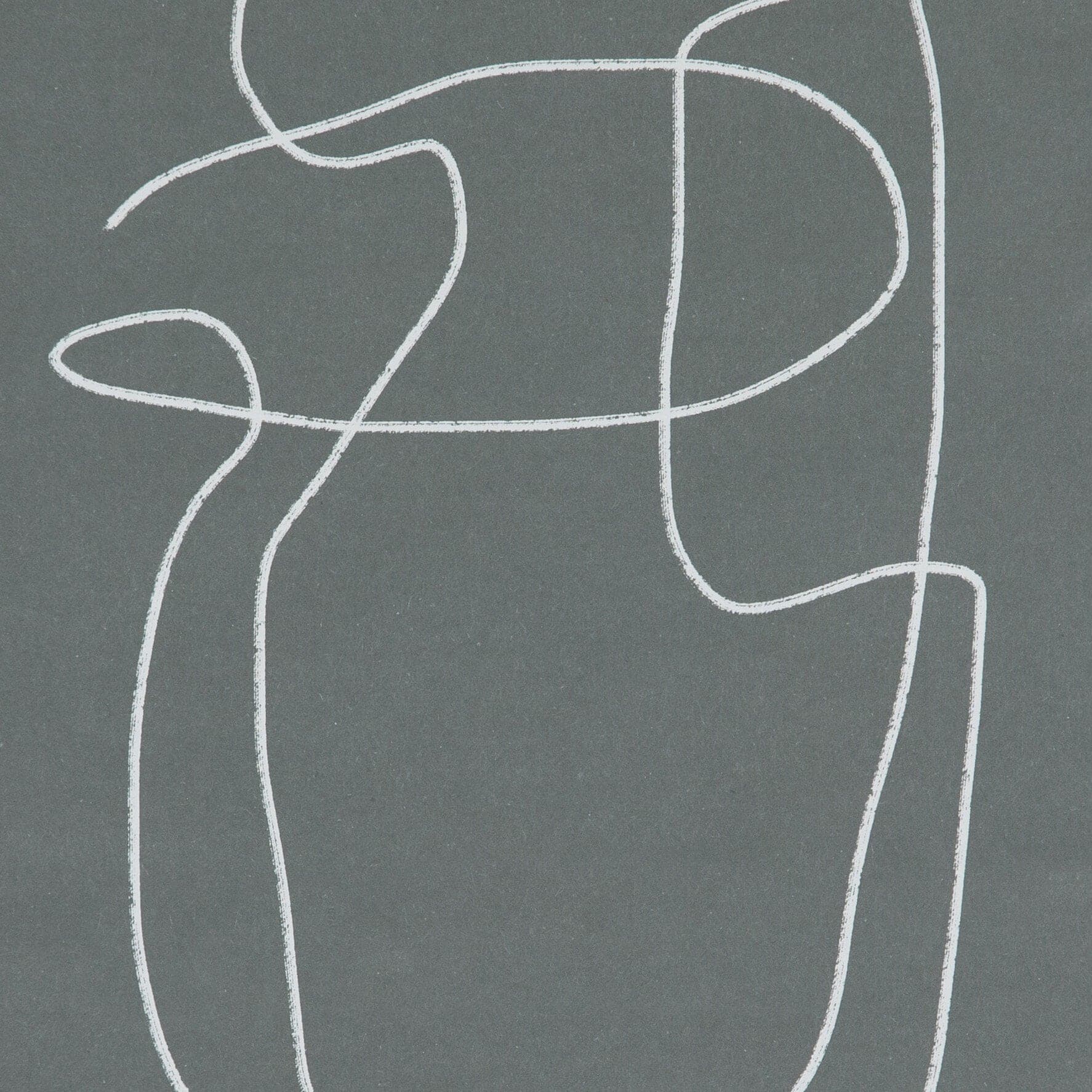Line Abstract 2 by Dan Hobday - Natural Maple Floater