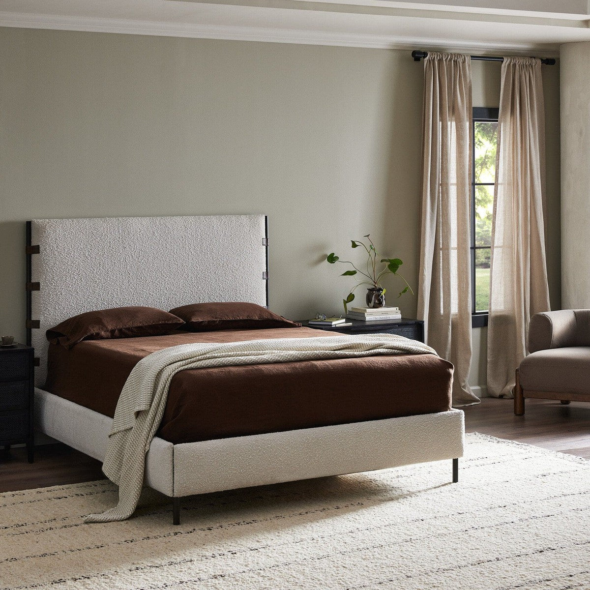 Anderson Bed - Knoll Natural - Queen