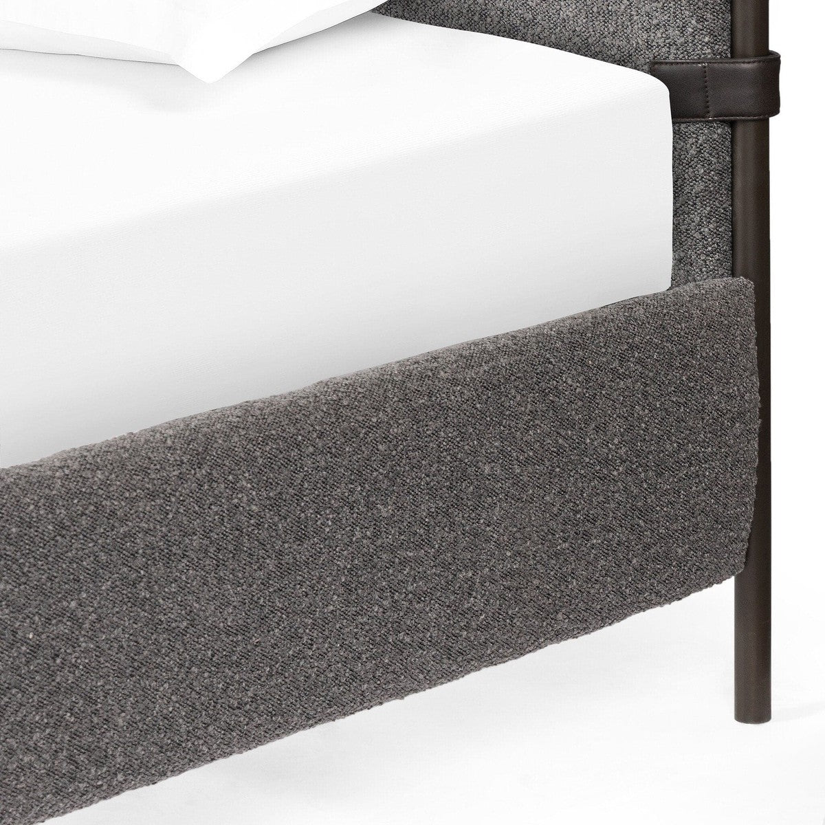 Anderson Bed - Knoll Charcoal- King