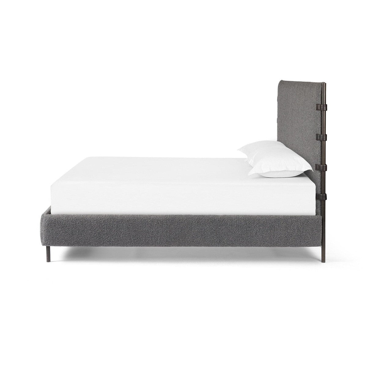 Anderson Bed - Knoll Charcoal- King