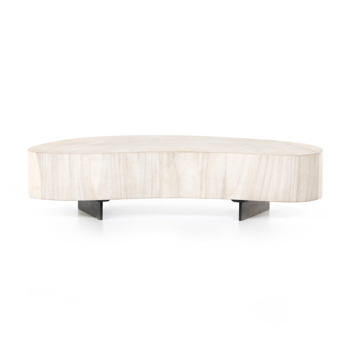 Avett Coffee Table - Bleached Guanacaste Oyster