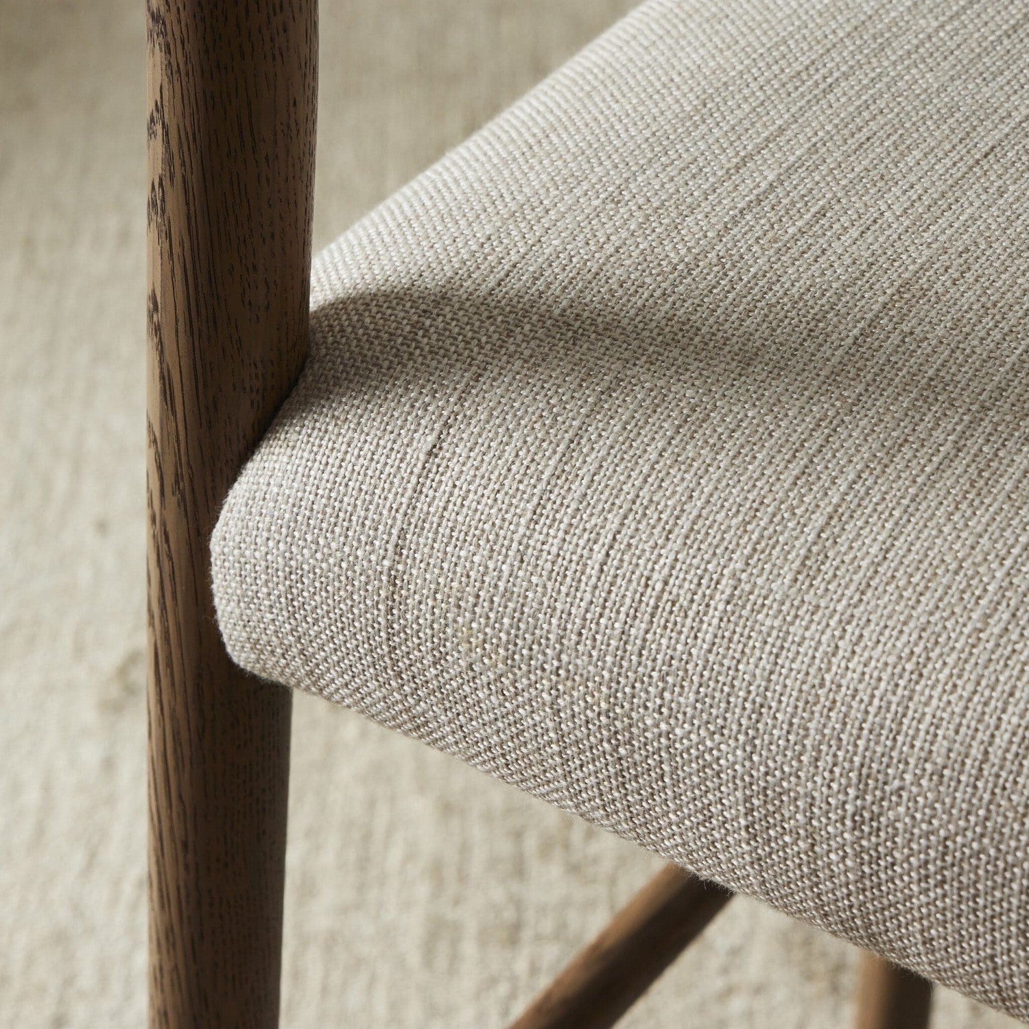 Glenmore Counter Stool - Smoked Oak