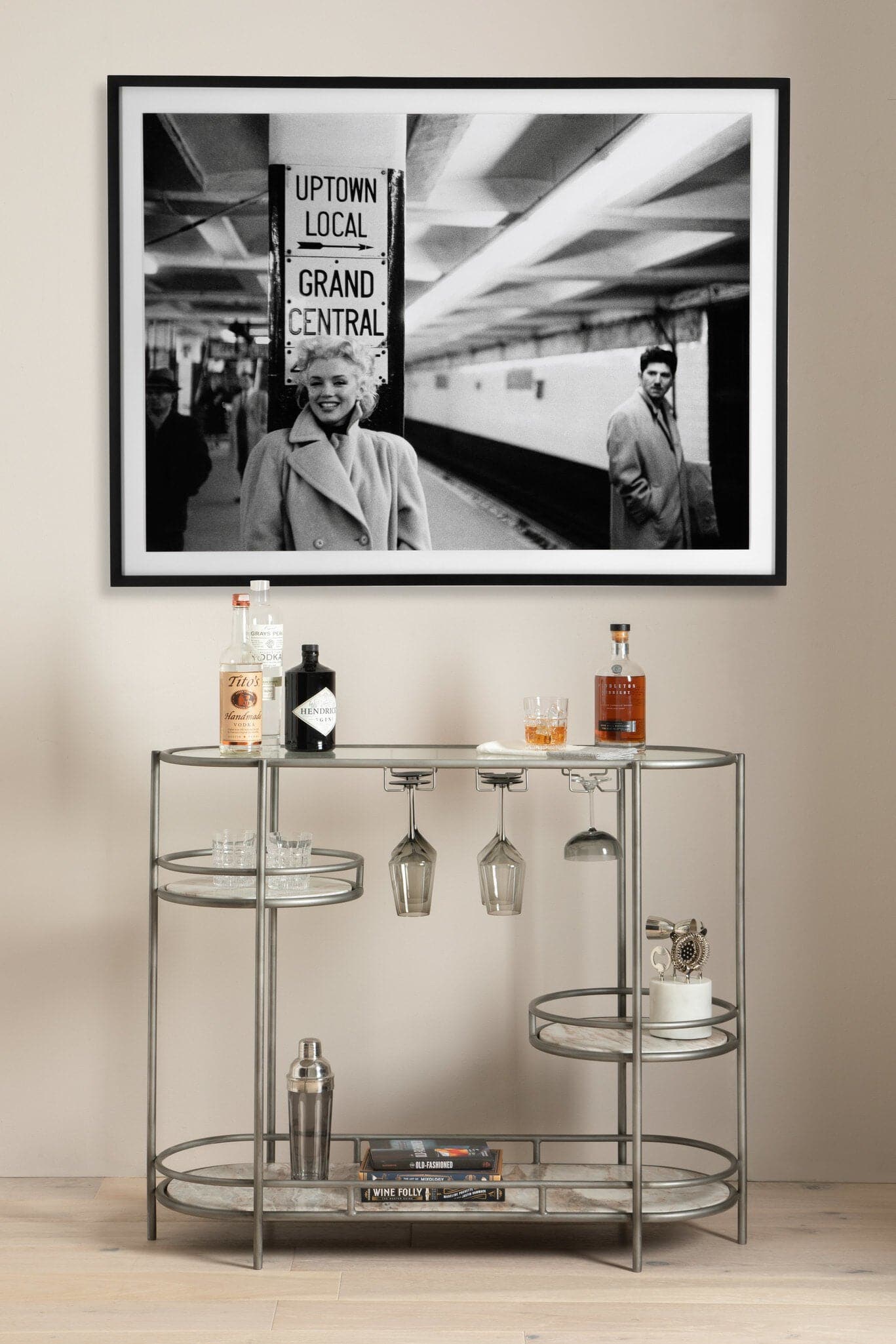 Grand Central Marilyn by Getty Images - Black 2.5 Maple