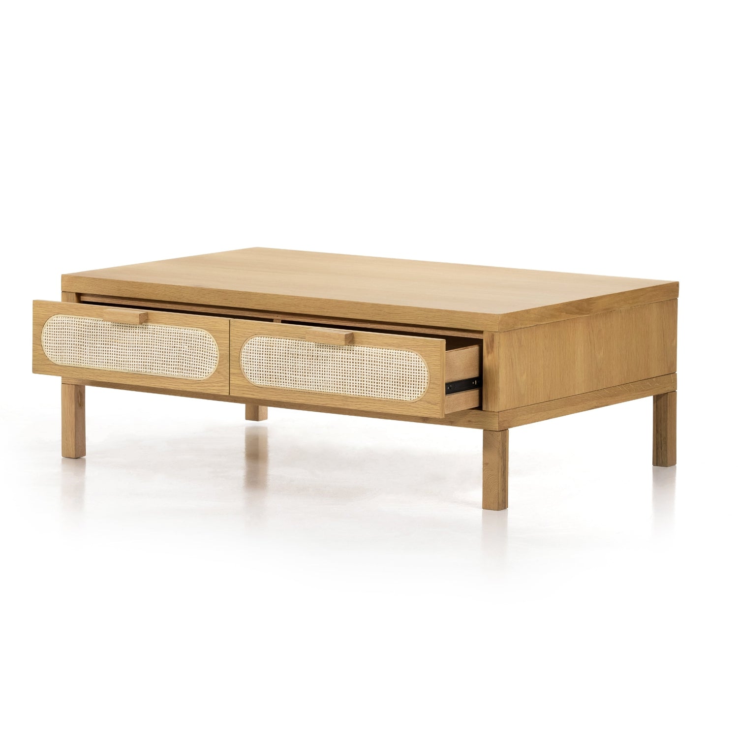 Allegra Coffee Table - Honey Oak Veneer-Four Hands-FH-226676-002-Coffee Tables-4-France and Son