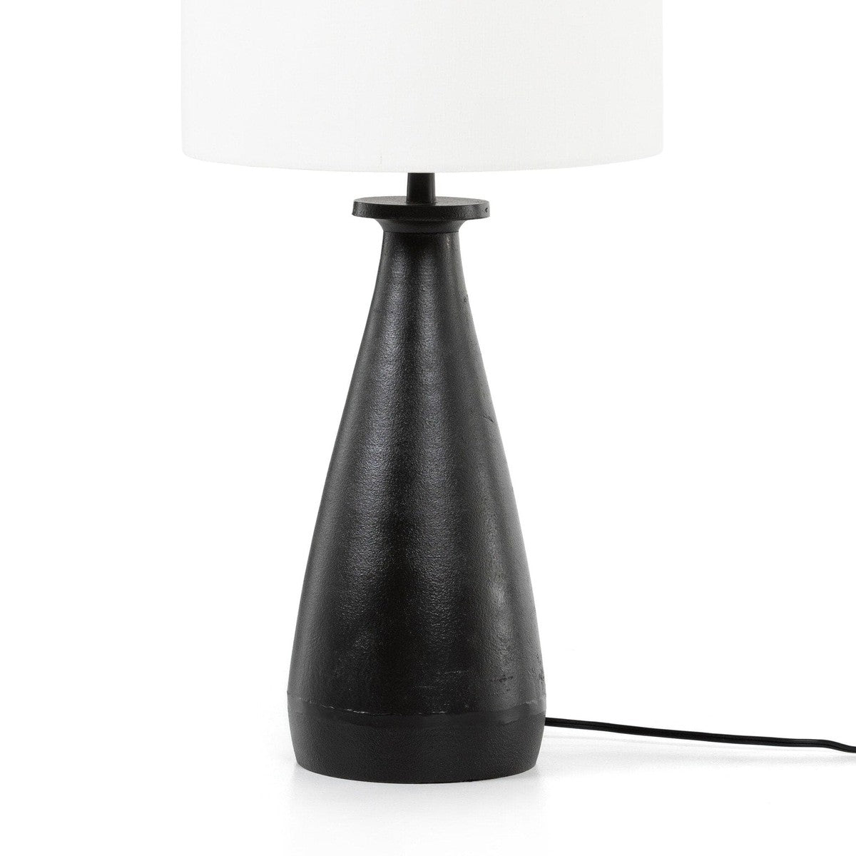 Innes Table Lamp - Matte Black Cast Aluminum