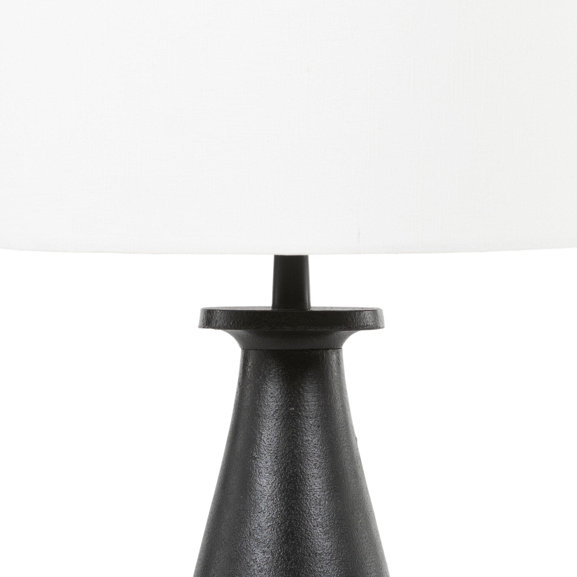 Innes Table Lamp - Matte Black Cast Aluminum