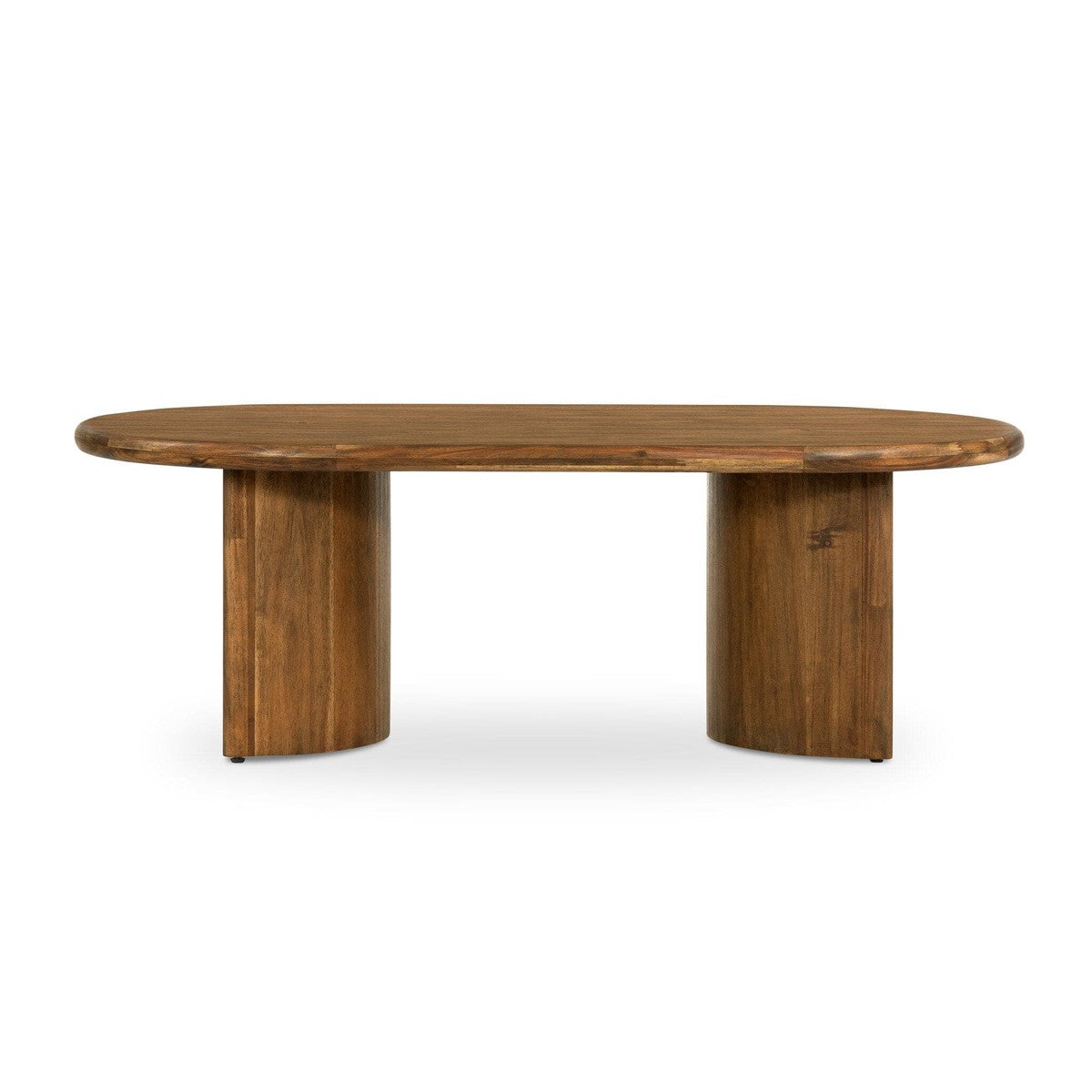 Paden Coffee Table - Seasoned Brown Acacia