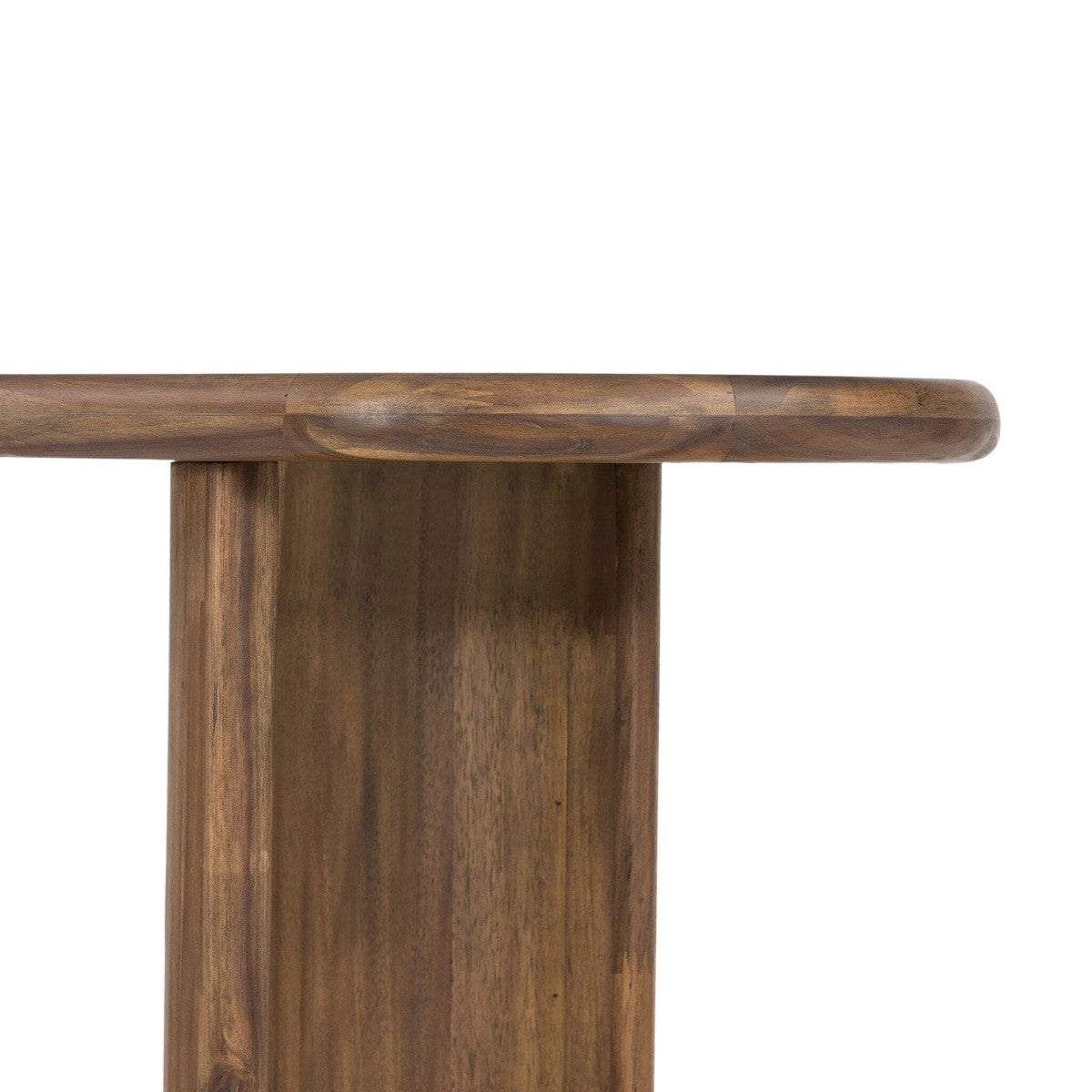 Paden Console Table - Seasoned Brown Acacia Solid