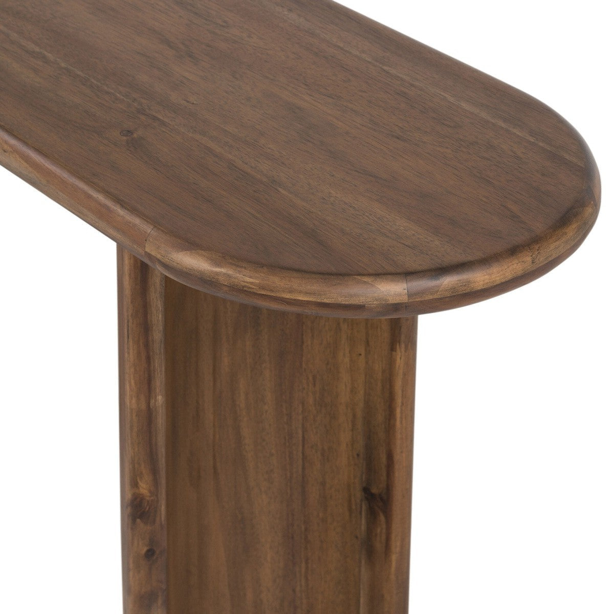 Paden Console Table - Seasoned Brown Acacia Solid