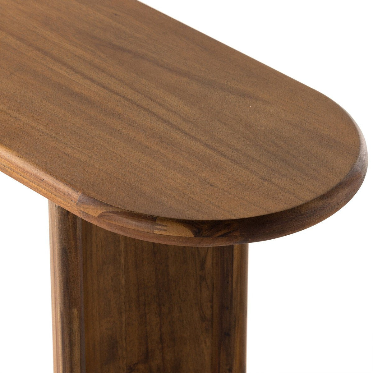 Paden Console Table - Sandy Acacia Solid