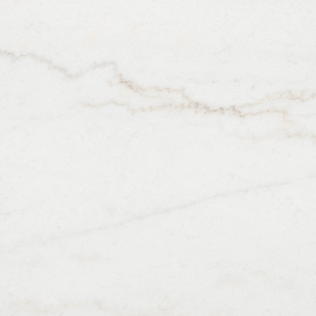 Skye Round Dining Table - White Marble