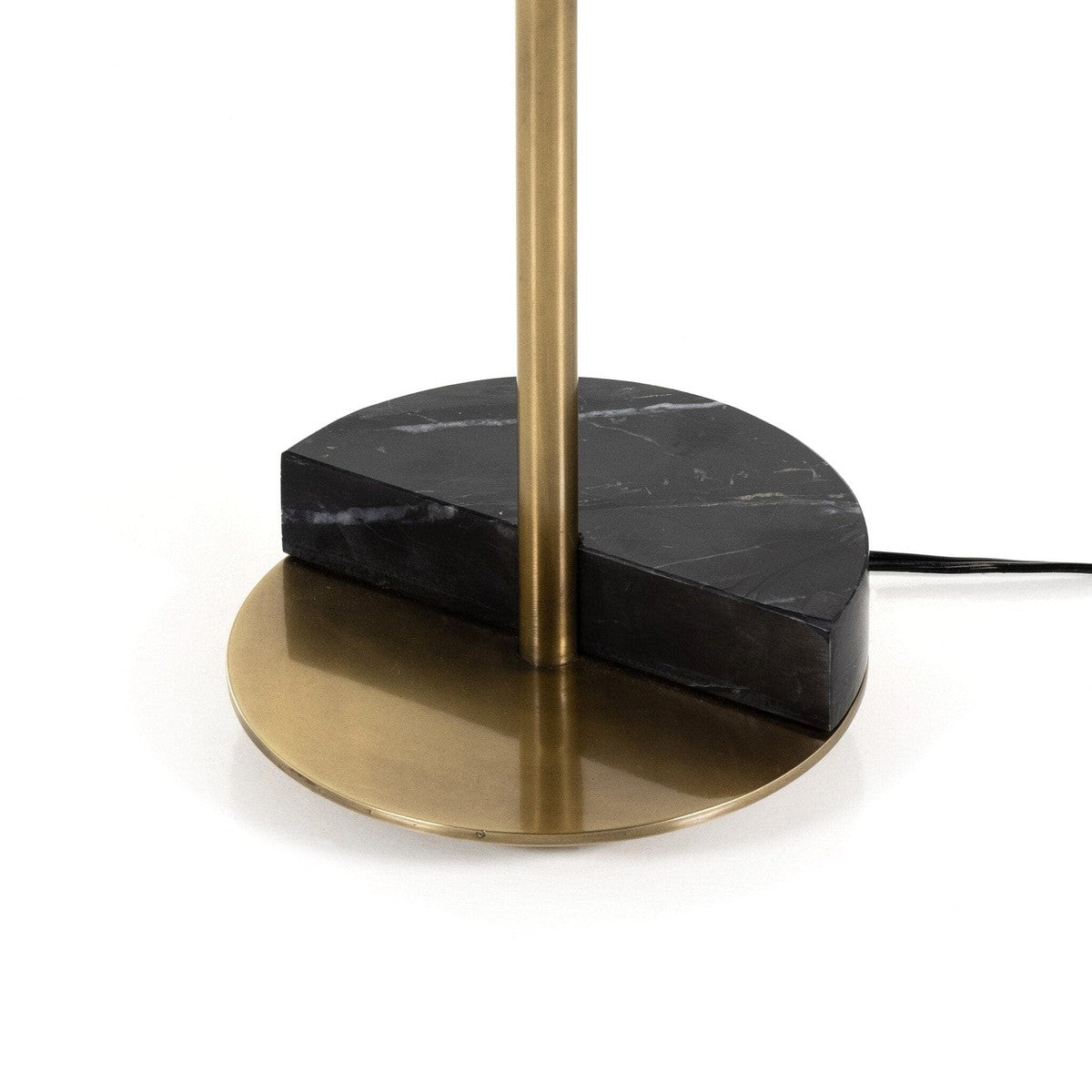 Zanda Table Lamp - Black Italian Marble