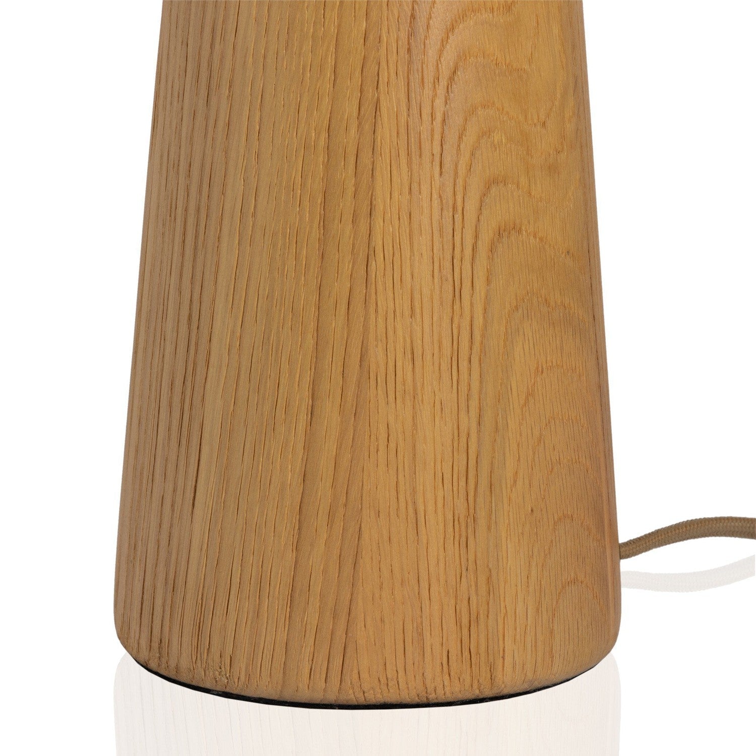 Nora Table Lamp - Light Oak