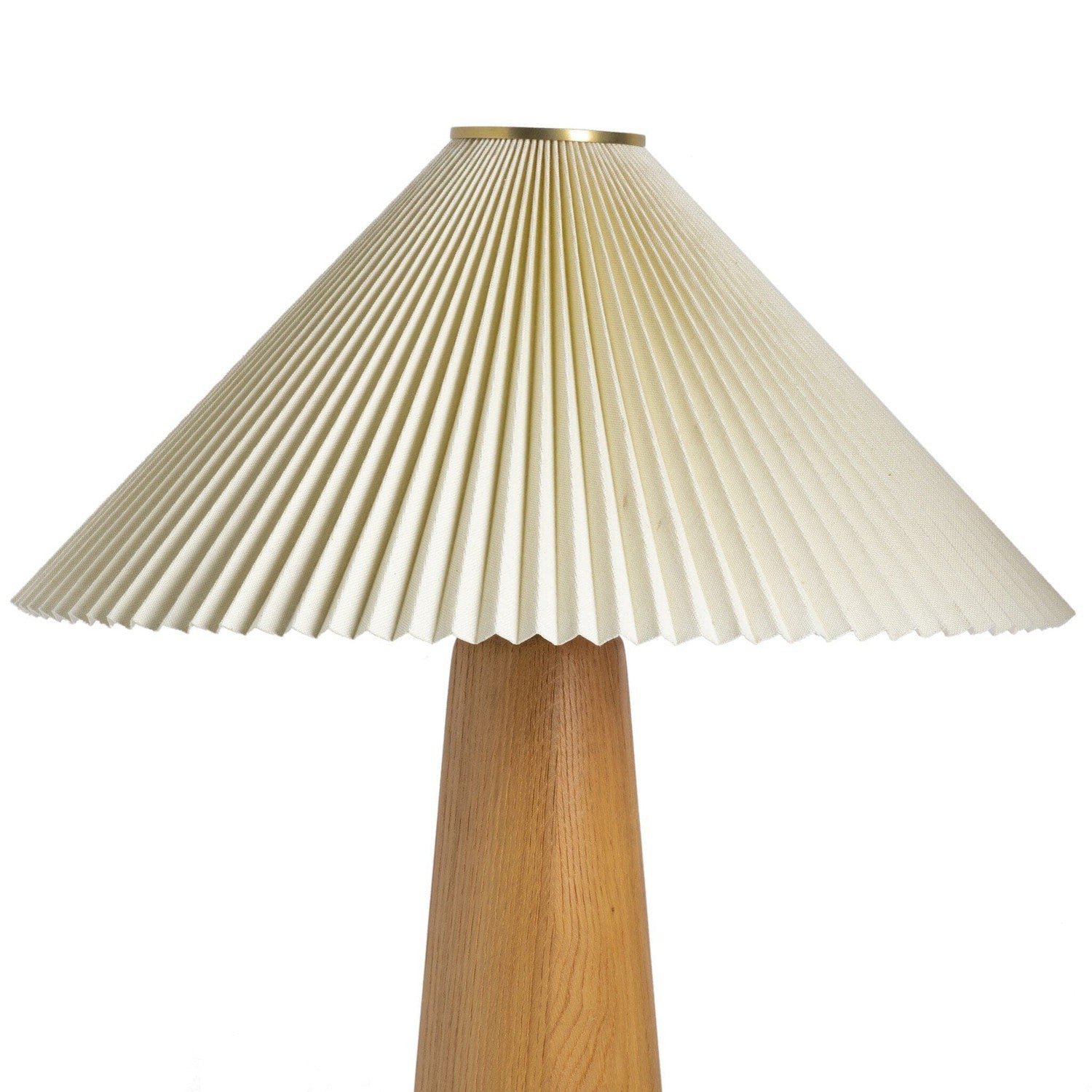 Nora Table Lamp - Light Oak