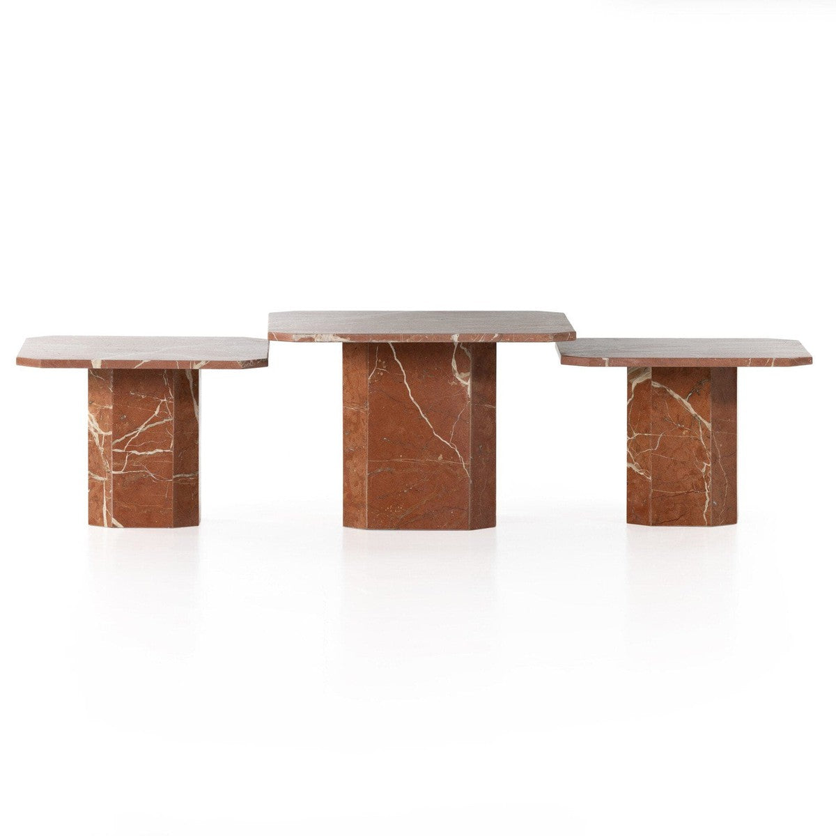 Edina Coffee Table - Rusty Marble