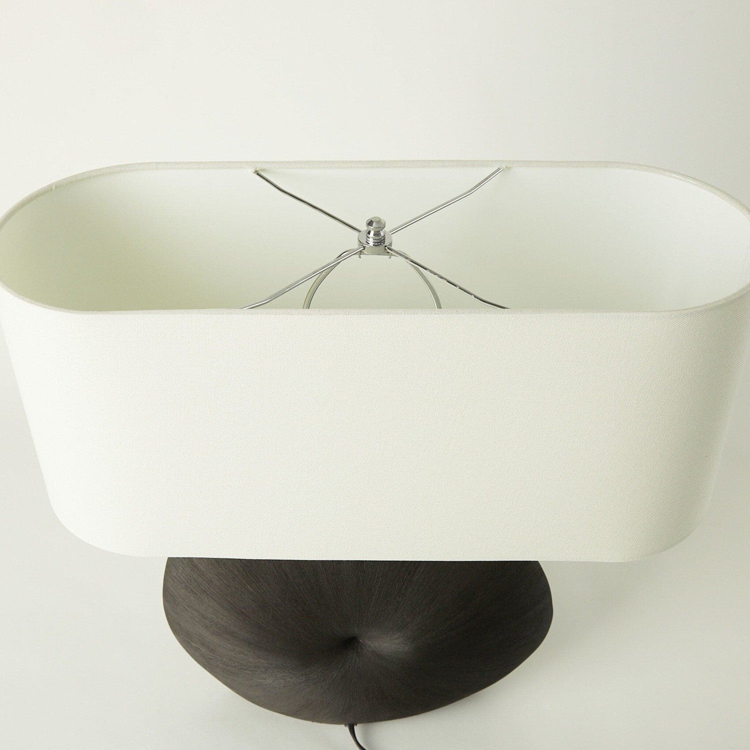 Busaba Table Lamp - Textured Matte Black Porcelain Ceramic