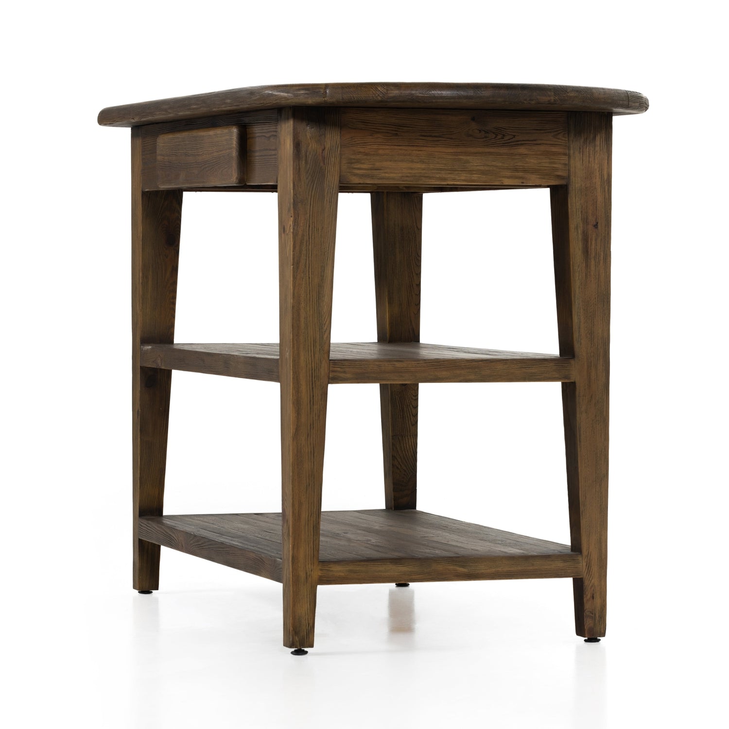 Alfie Kitchen Island - Waxed Pine-Four Hands-FH-230256-001-Side Tables-3-France and Son