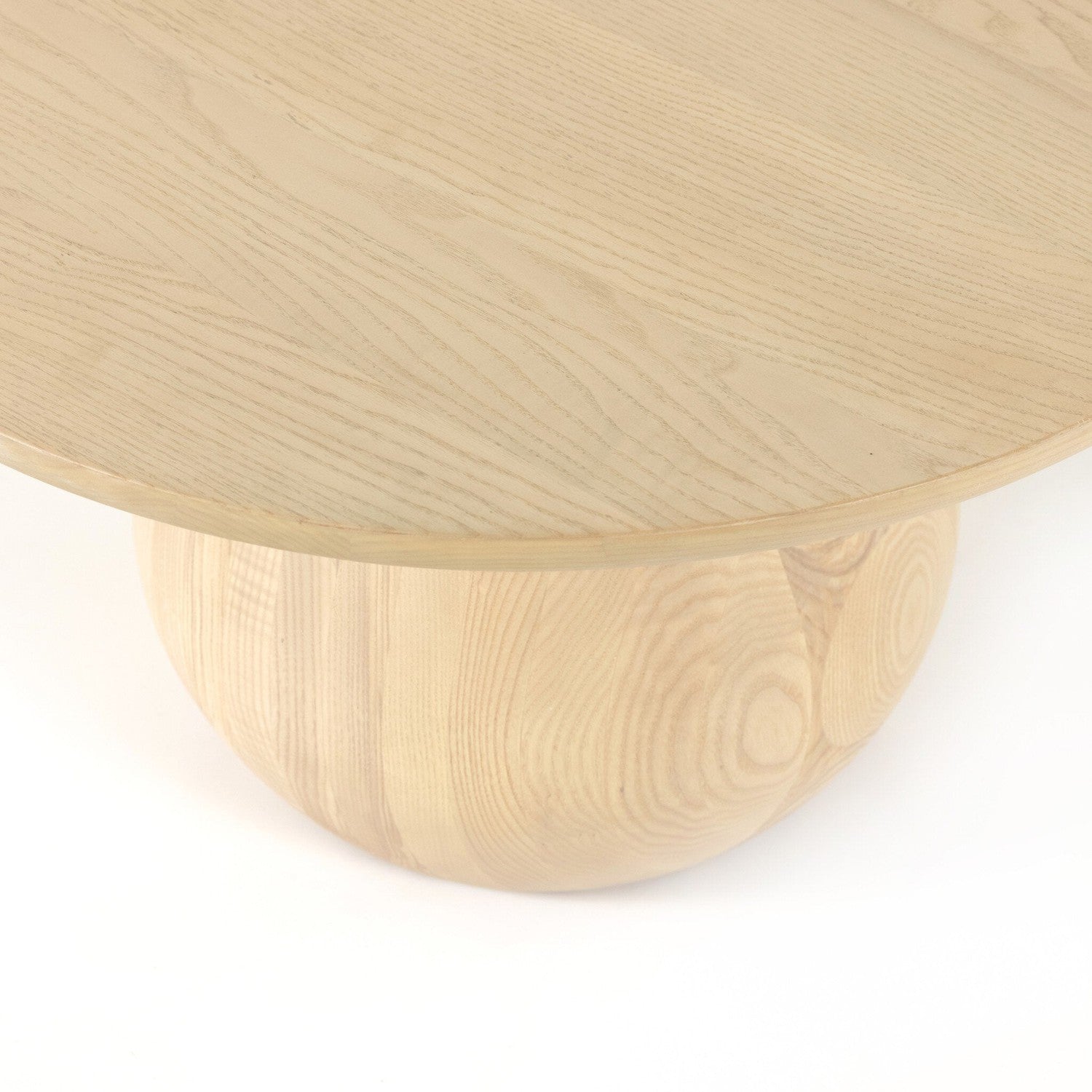 Merla Wood Bunching Table - Light Natural Ash Veneer