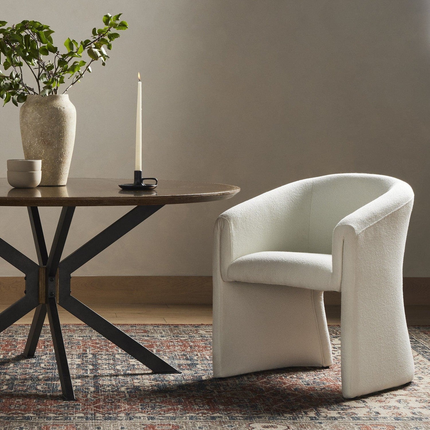 Elmore Dining Chair - Portland Cream