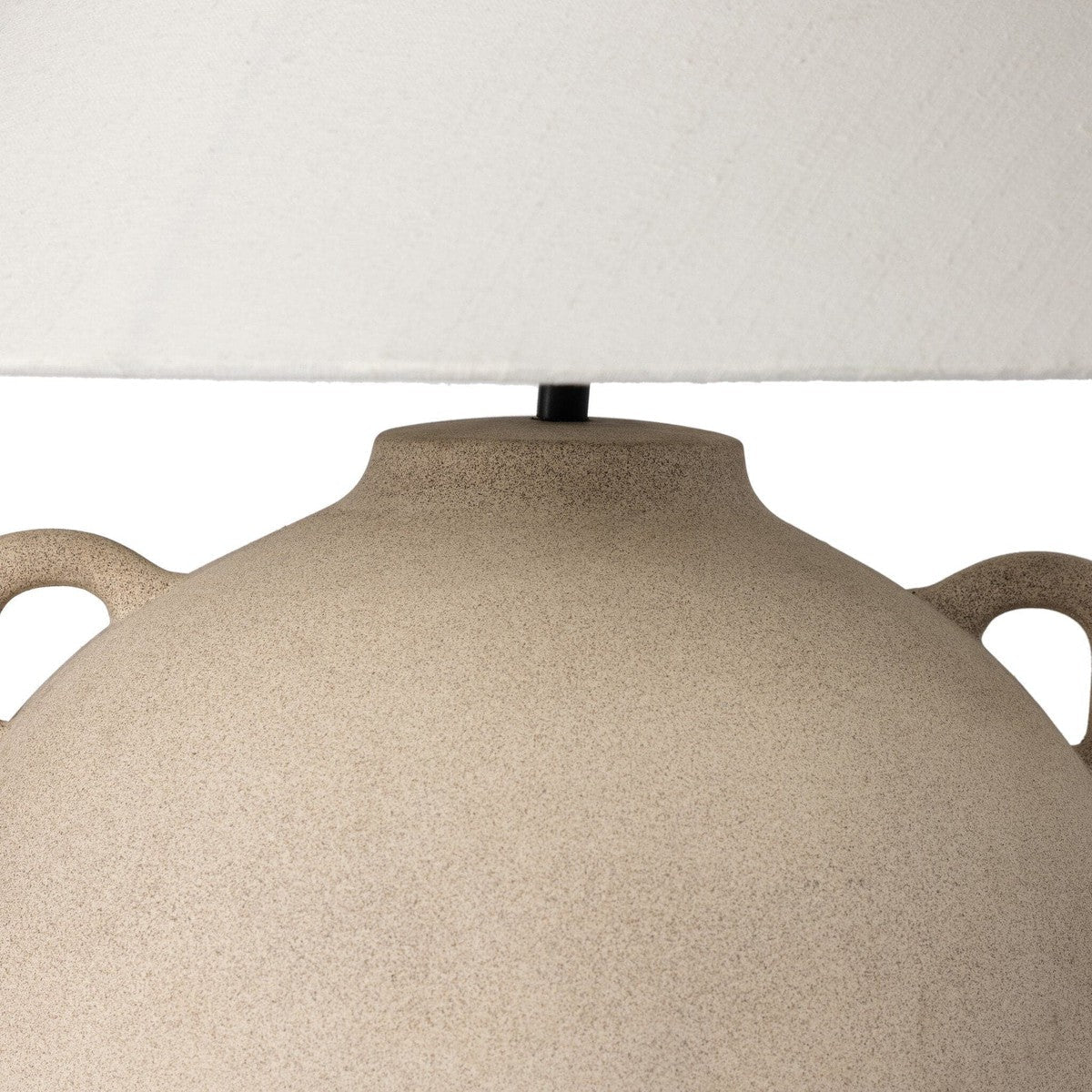 Mays Table Lamp - Light Sand Porcelain Ceramic
