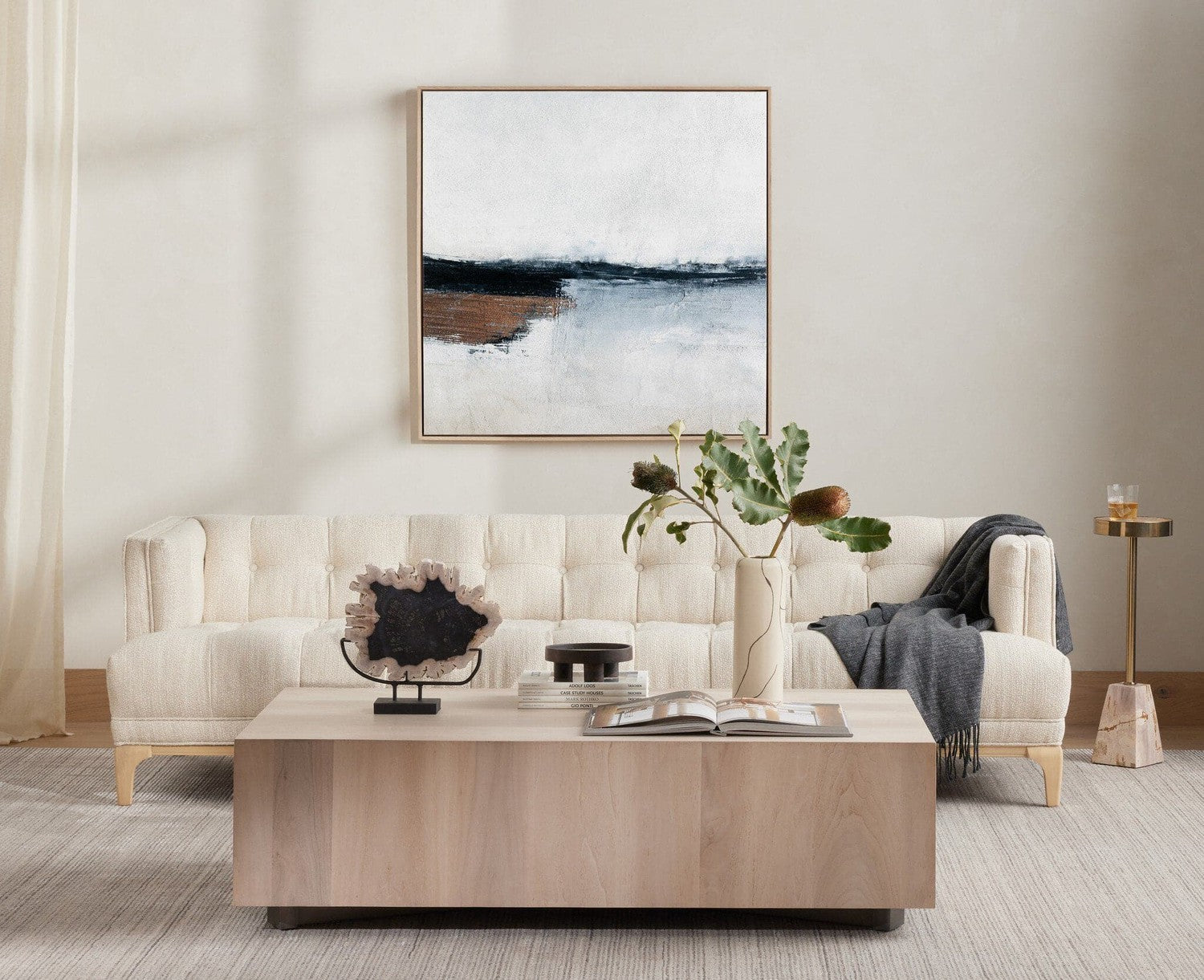 Immerse by Melanie Biehle - Vertical Grain White Oak Floater