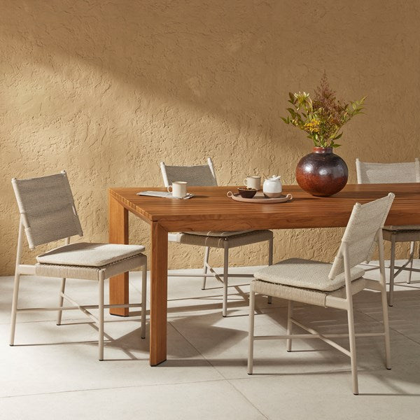 Marsden Outdoor Dining Table 96"-Natural-Four Hands-FH-231946-001-Outdoor Dining Tables-2-France and Son