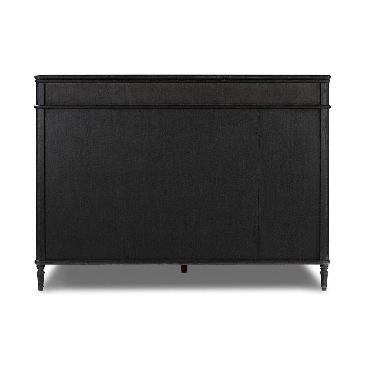 Toulouse Bed - Distressed Black - King