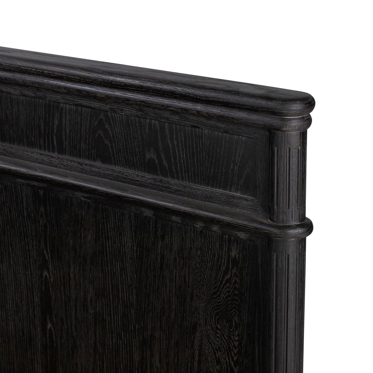 Toulouse Bed - Distressed Black - King