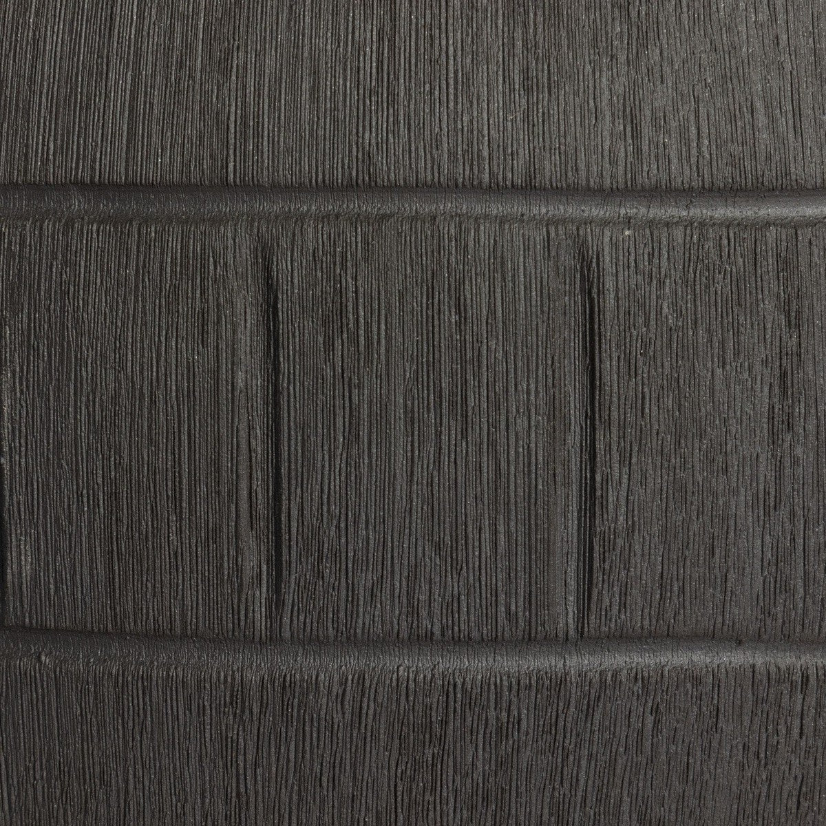 Muji Table Lamp - Textured Matte Black Porcelain Ceramic