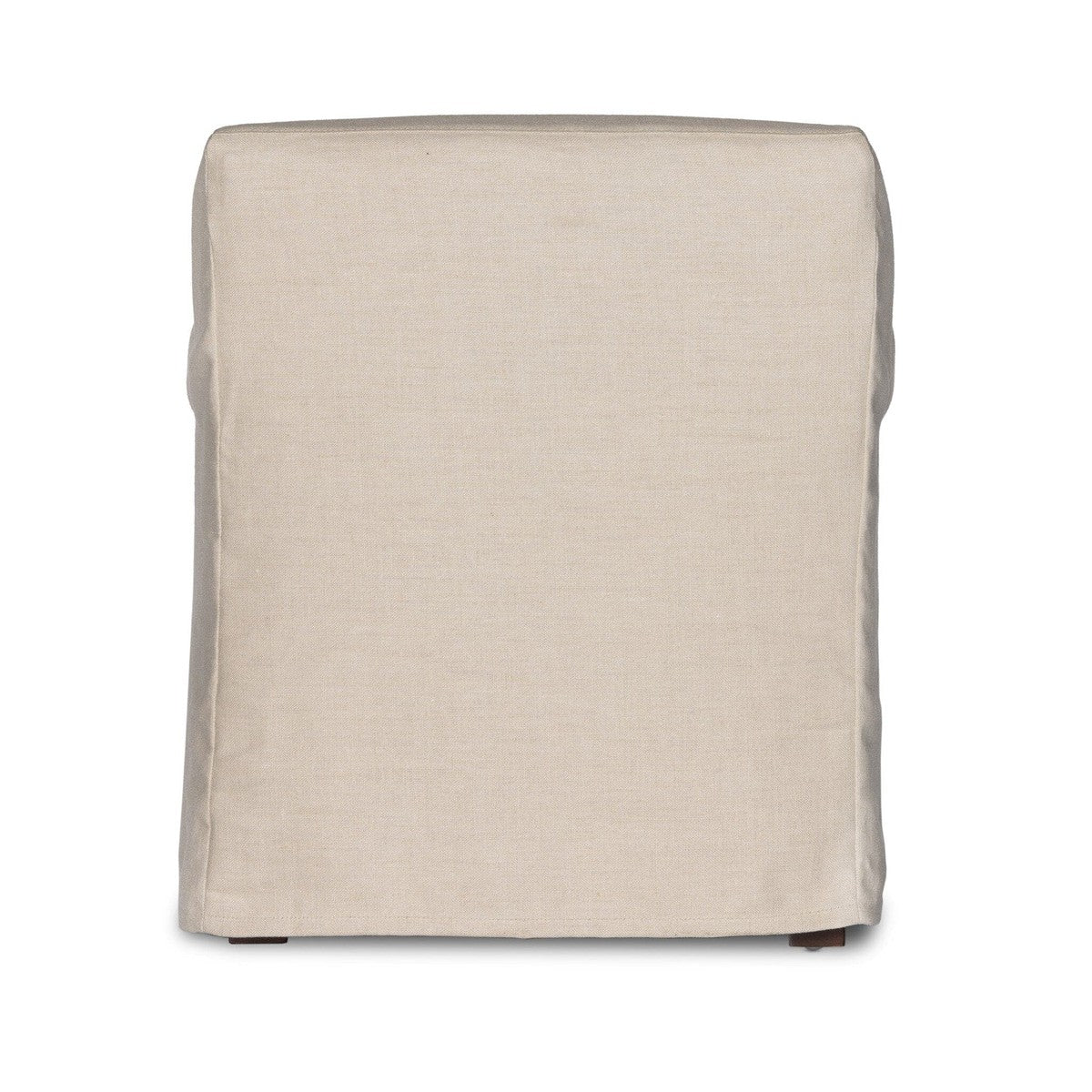 Bridges Slipcover Dining Armchair - Brussels Natural
