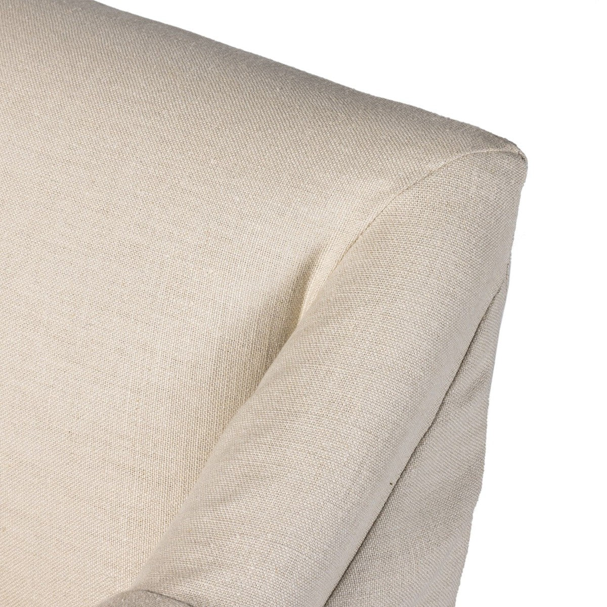 Bridges Slipcover Dining Armchair - Brussels Natural