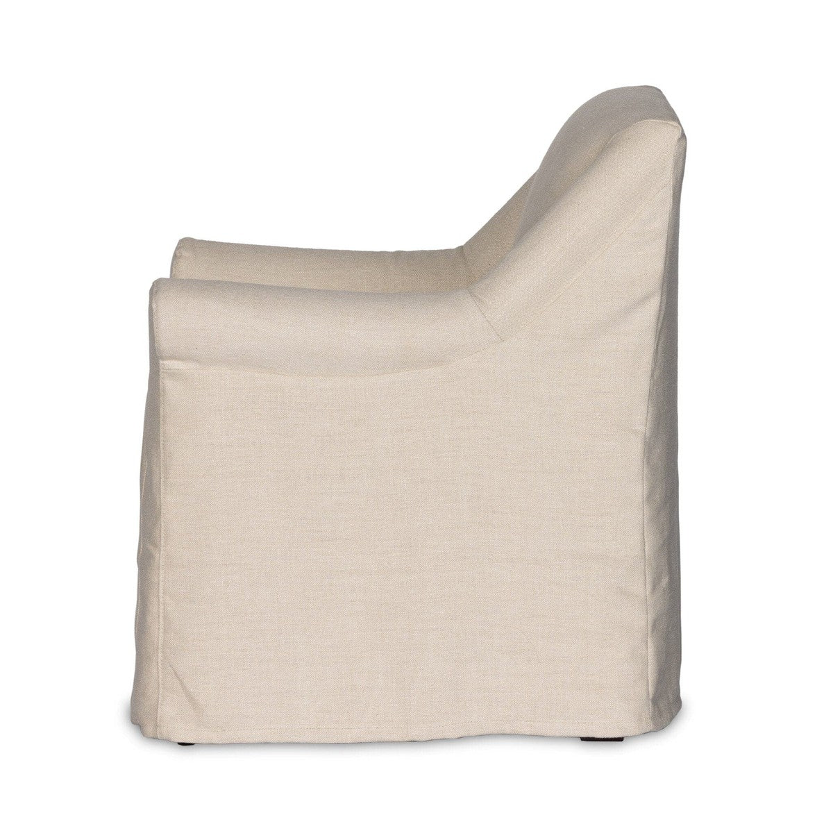 Bridges Slipcover Dining Armchair - Brussels Natural