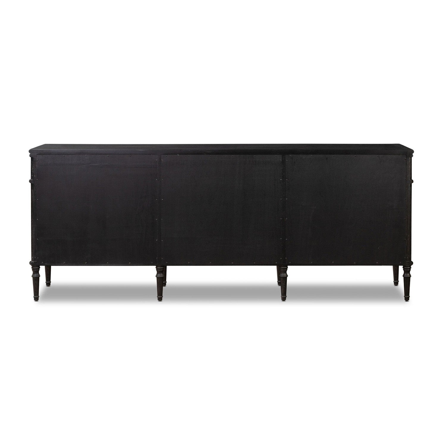 Toulouse 9 Drawer Dresser - Distressed Black Oak
