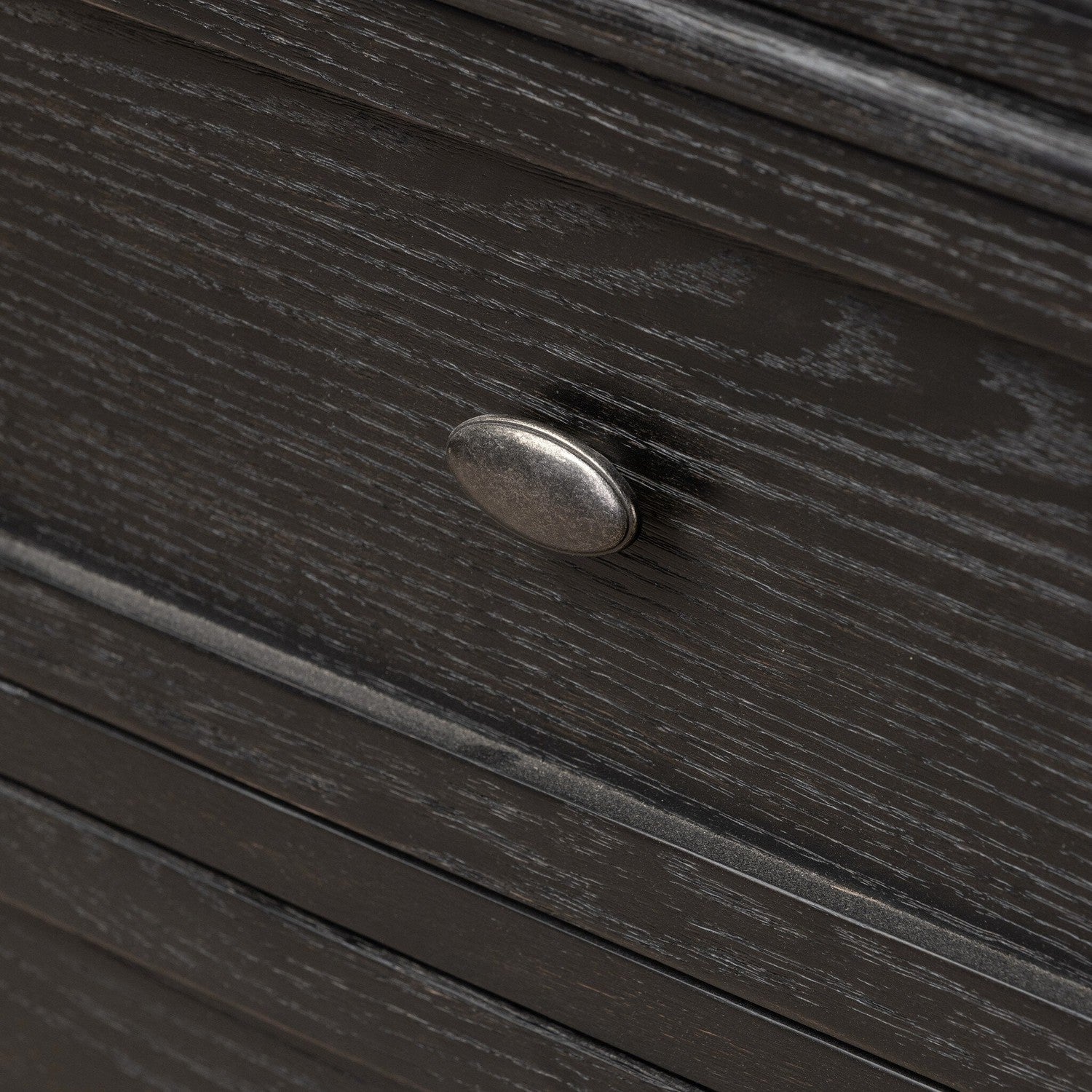 Toulouse 9 Drawer Dresser - Distressed Black Oak