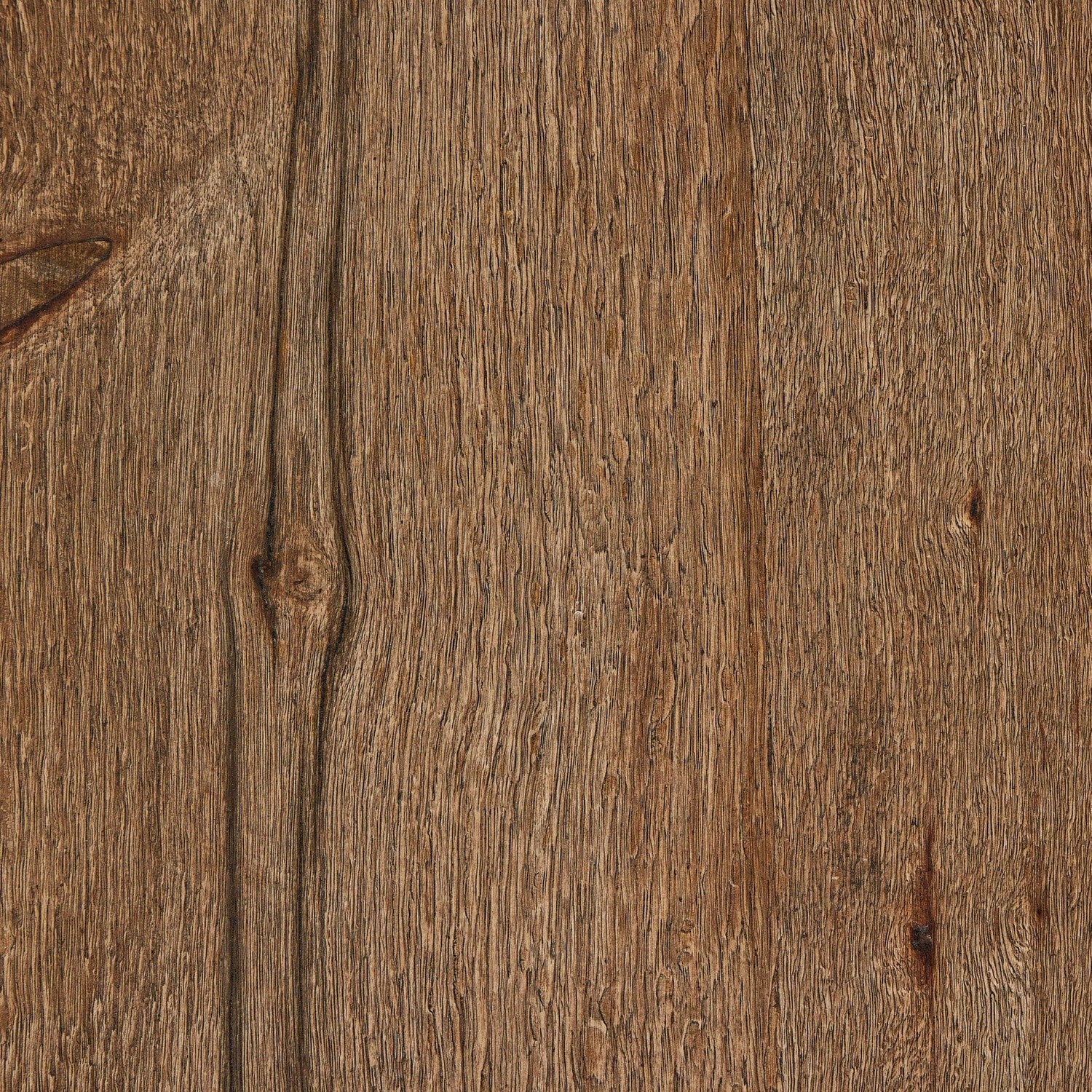 Brinton Square Coffee Table - Rustic Oak Veneer