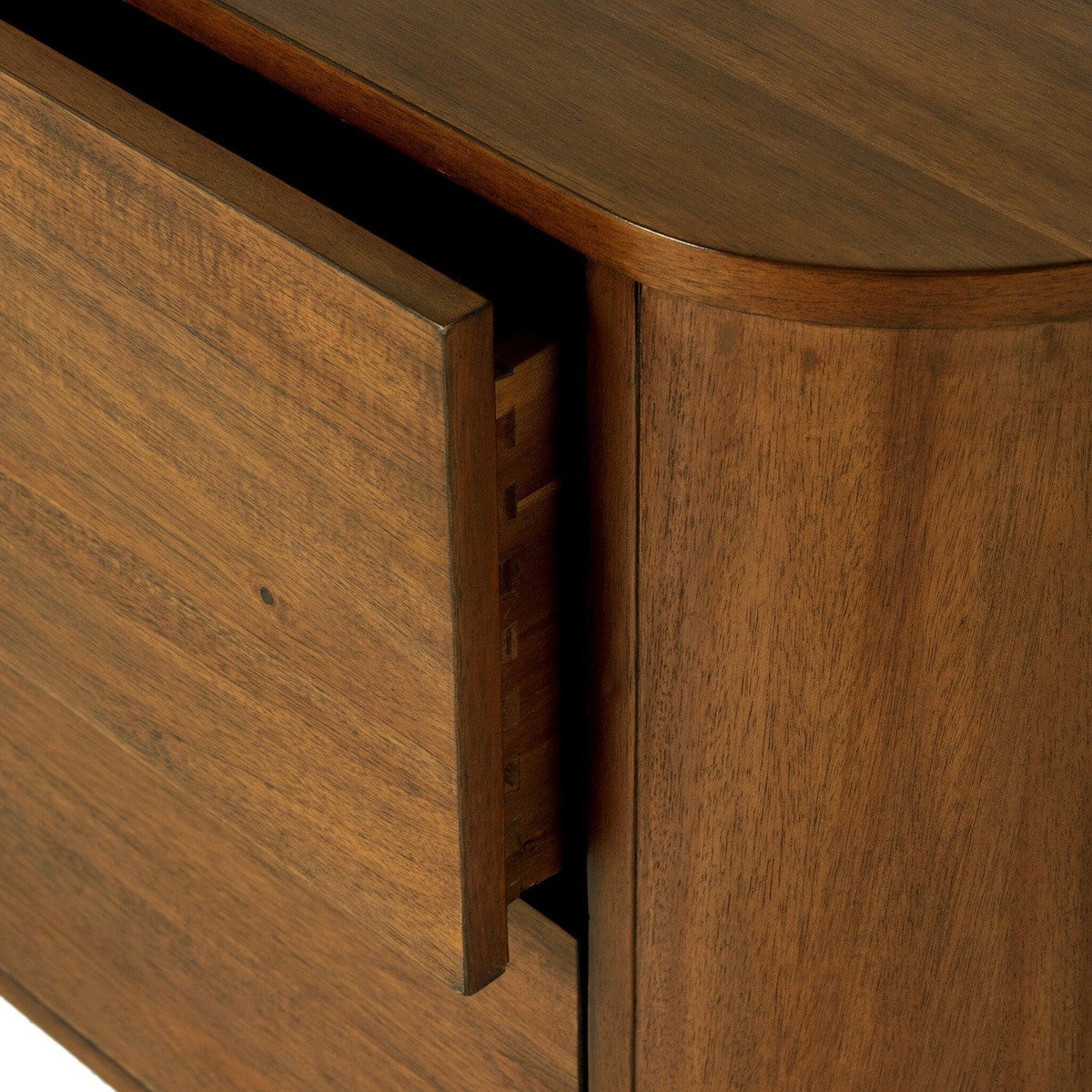 Paden Nightstand - Seasoned Brown Acacia