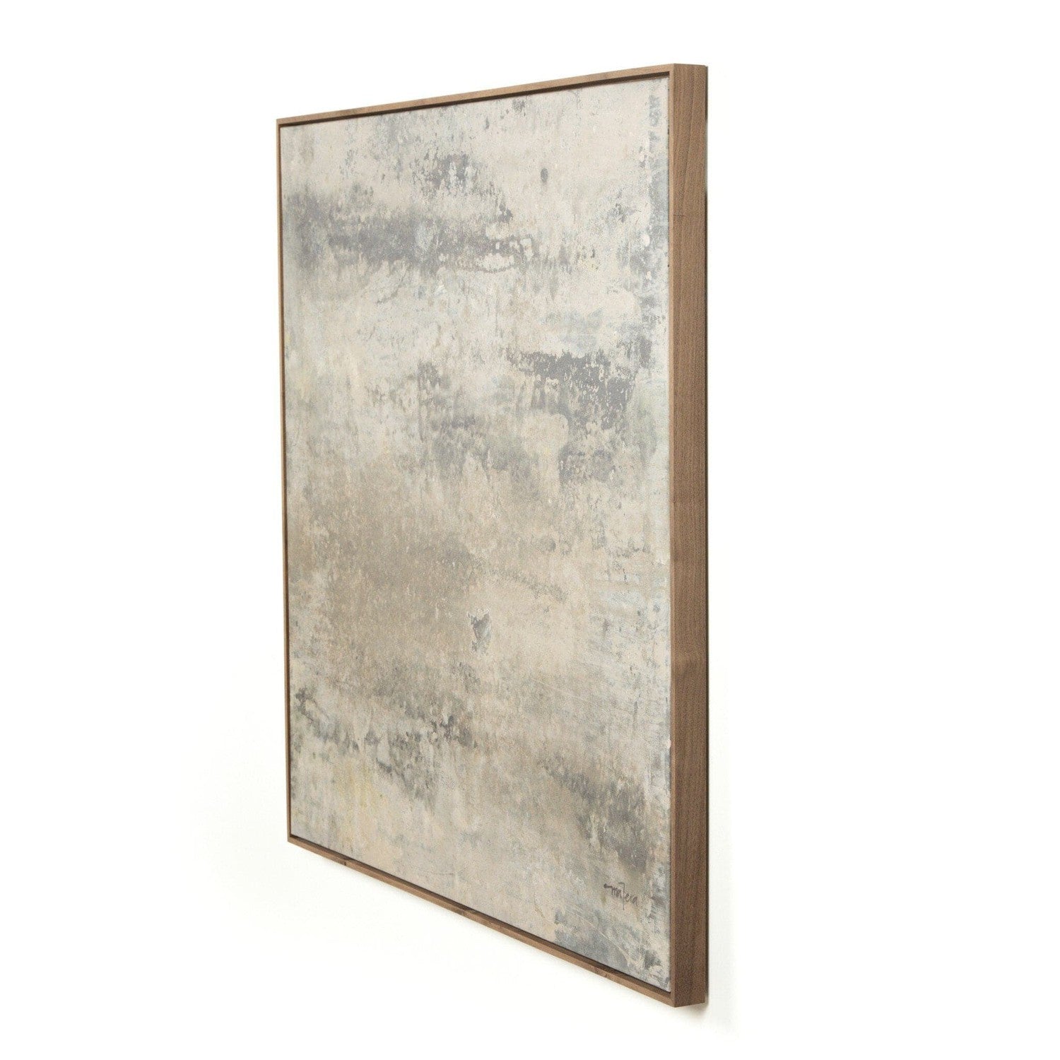 Penumbra Diptych by Matera - Rustic Walnut Floater