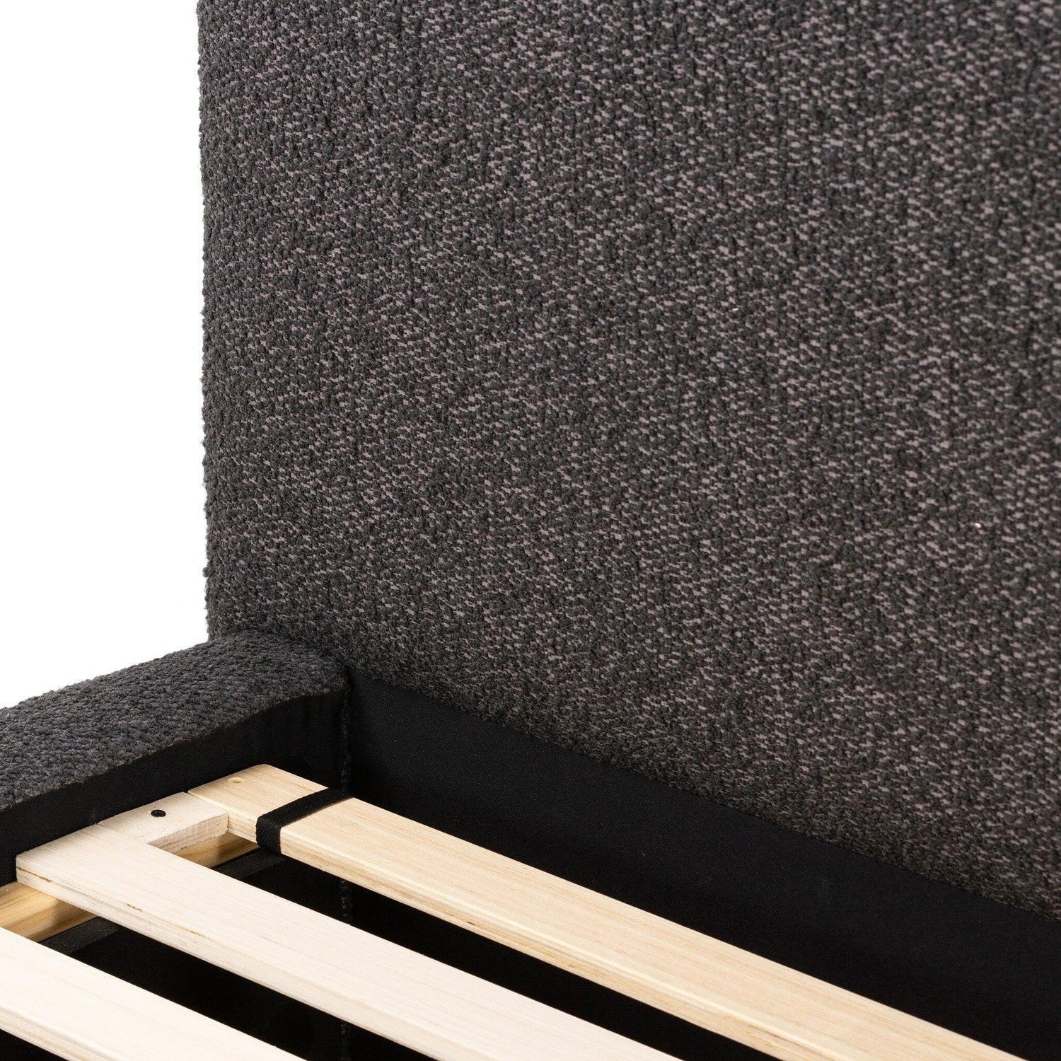 Quincy Queen Bed - Lisbon Charcoal