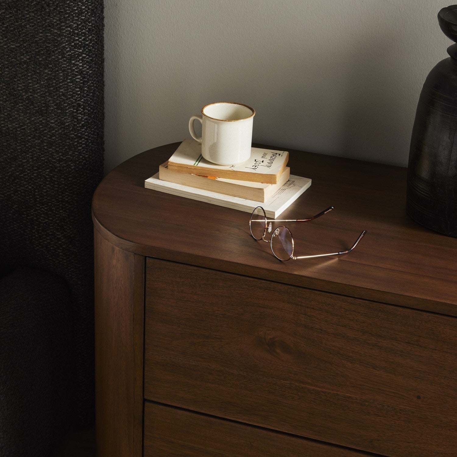 Quincy Queen Bed - Lisbon Charcoal